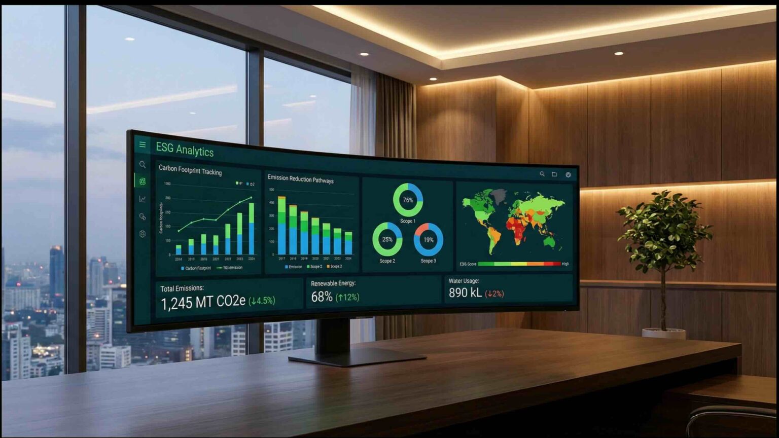 ESG Platform and Carbon Footprint Tool