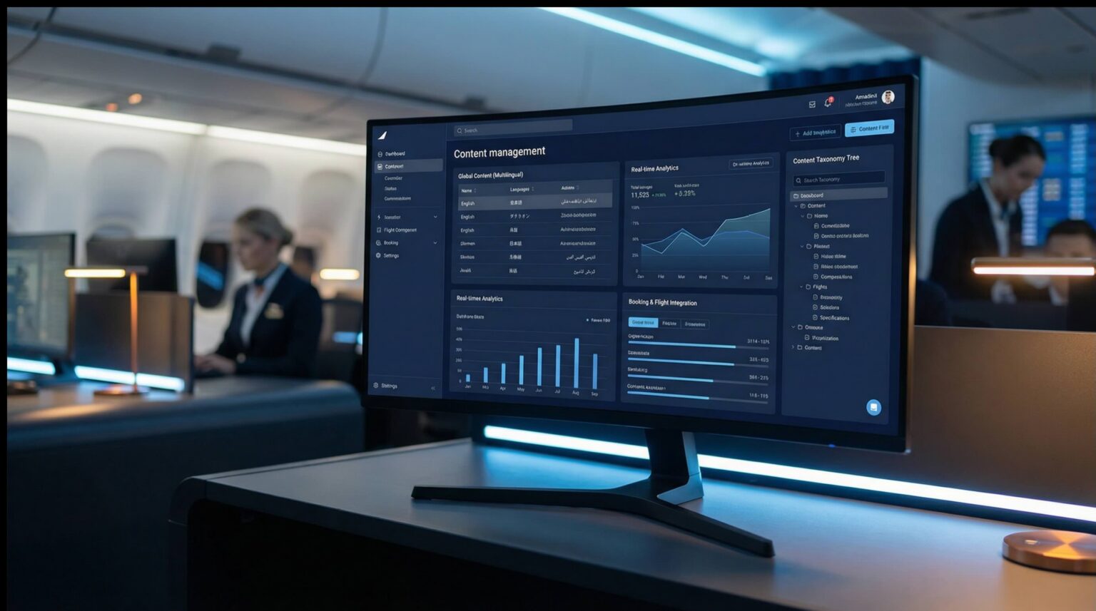 CMS/DXP Case Study for Airline Digital Transformation Strategy